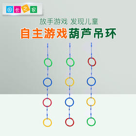 自主游戏—葫芦彩色吊环