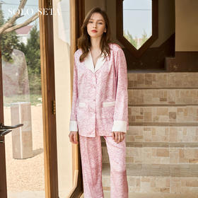 Solo seta22姆米真丝睡衣套装女丝绸家居服长袖桑蚕丝2025秋冬