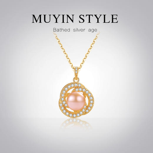 【沐银时代】时尚珍珠项链 商品图9