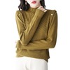 2023春秋纯色半高领毛衣女内搭针织衫打底衫宽松长袖上衣潮冬 商品缩略图4