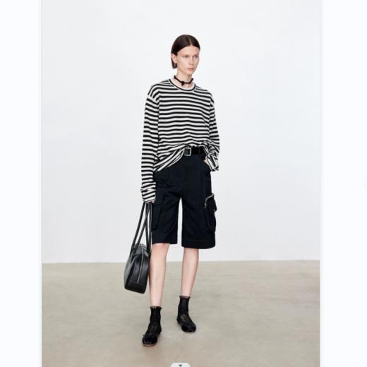 立体条纹毛衣 商品图1