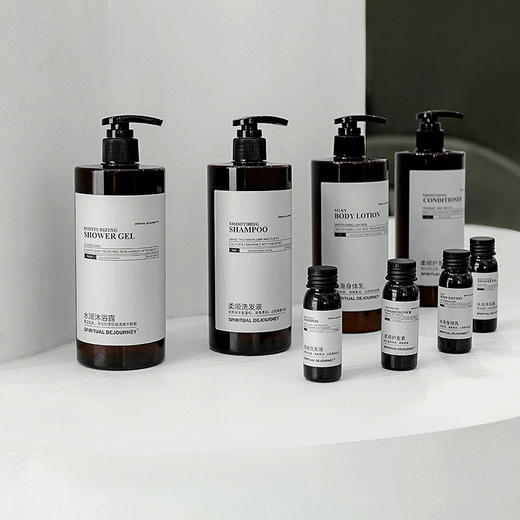 【天然植物萃，全面的清洁和护理！】500ml柑橘木质香氛大瓶SPA洗发水家用沐浴露酒店健身房身体乳lm 商品图0