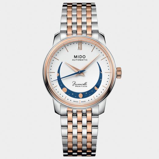 美度 MIDO 贝伦赛丽典藏系列微笑款月相腕表 M027.207.22.010.01 商品图0
