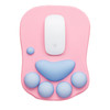 【可爱猫爪造型设计，缓解手腕疲劳和不适感！】护腕鼠标垫可爱猫爪护腕垫办公游戏大号键盘垫硅胶防滑手枕lm 商品缩略图2