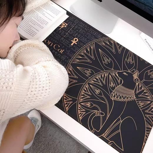 大英博物馆盖亚·安德森猫系列 埃及元素加热鼠标垫游戏桌垫 商品图1