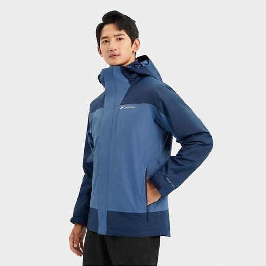 哥伦比亚男式抓绒内胆三合一外套WE4438 商品图3