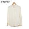 oldcolour杏色长袖衬衫秋季新款气质百搭通勤上衣女GO31013871 商品缩略图0