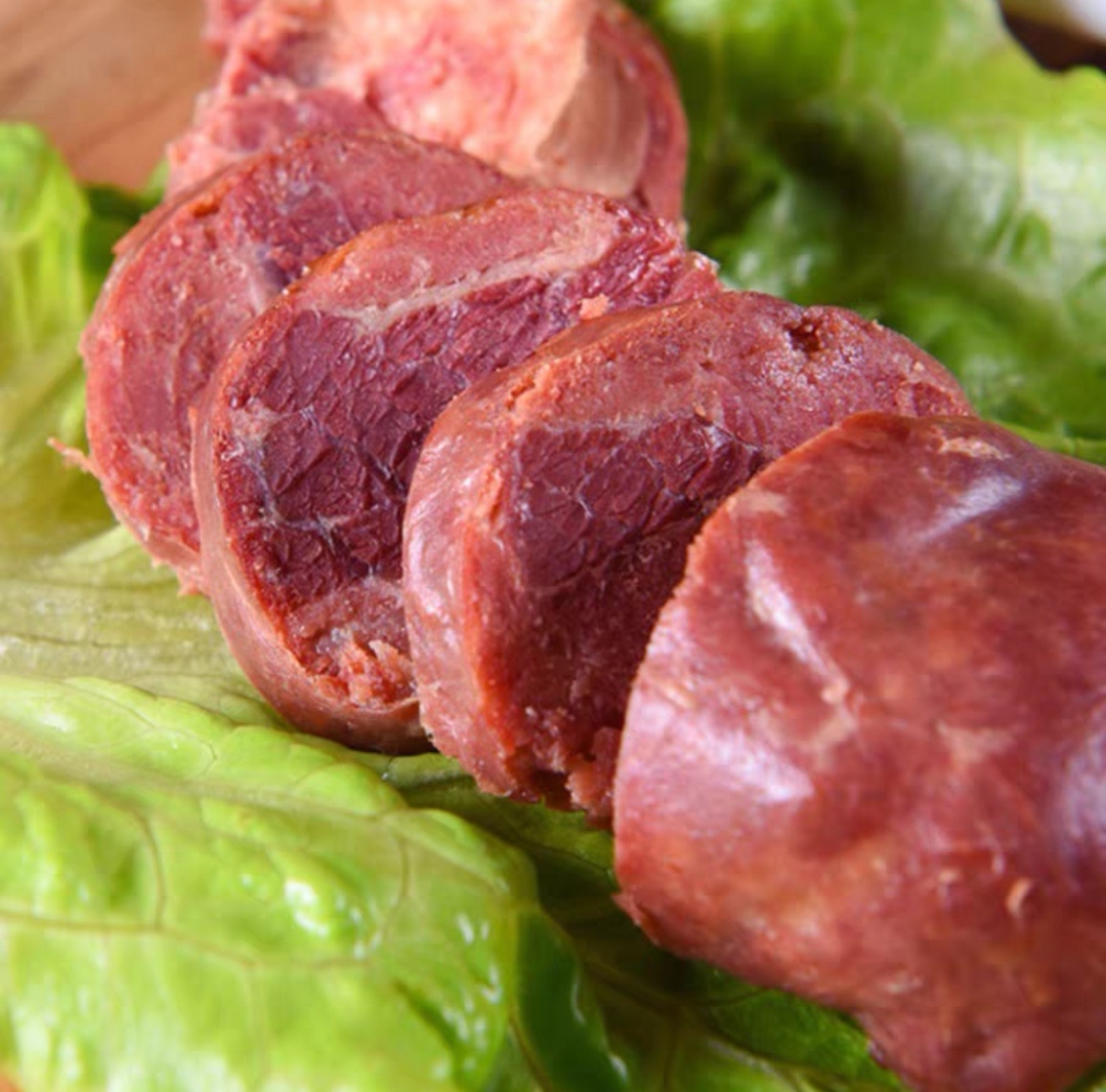 新疆伊犁熏马肠熏马肉1kg*2包