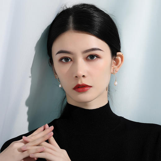 【沐银时代】珍珠耳环 商品图2