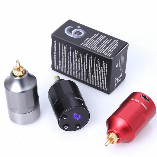 WX-6无线电源迷你电源DC/RCA接口惊蛰刺青器材 商品图6