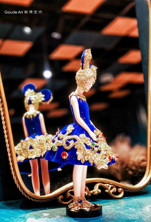 Owen Su《凡尔赛蓝丝绒》高定然女孩 商品图2