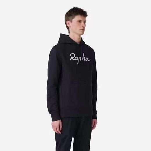 正品Rapha Logo Pullover Hoodie 纯棉连帽套头卫衣 商品图4