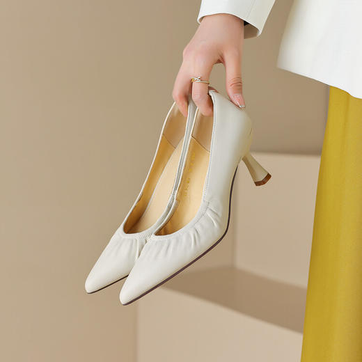 气质性感尖头高跟鞋，职业单鞋HB-9039 商品图4