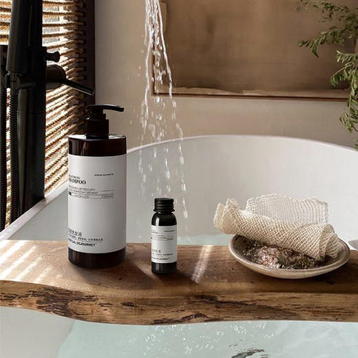 【天然植物萃，全面的清洁和护理！】500ml柑橘木质香氛大瓶SPA洗发水家用沐浴露酒店健身房身体乳lm 商品图3