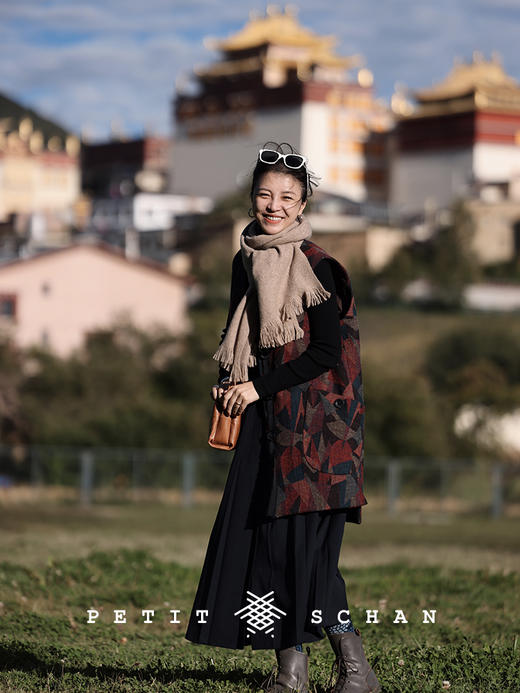 PETIT SCHAN小闪 CLO#365 one hundred years of solitude 百年孤寂 经典精纺羊毛法式百褶半裙 商品图4