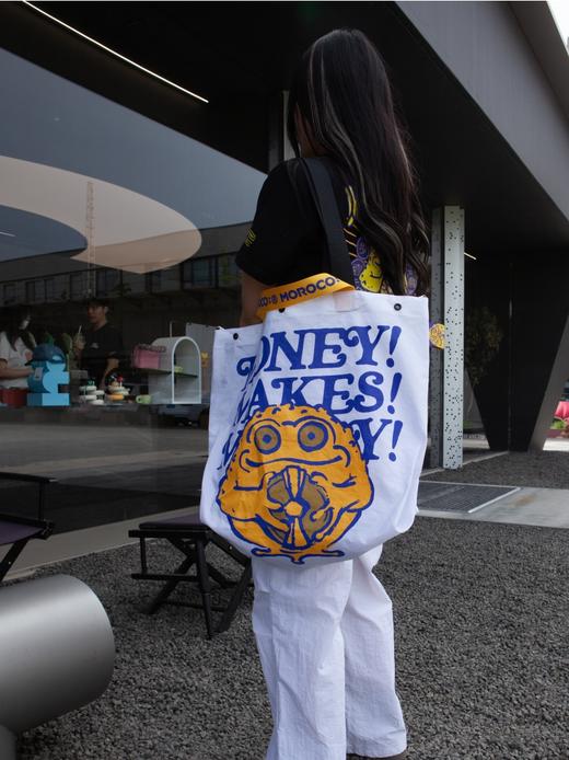 旺财金蟾流浪包 | 流浪包旅行包手提健身包大容量轻便防水 | MOROCO原创设计 商品图0