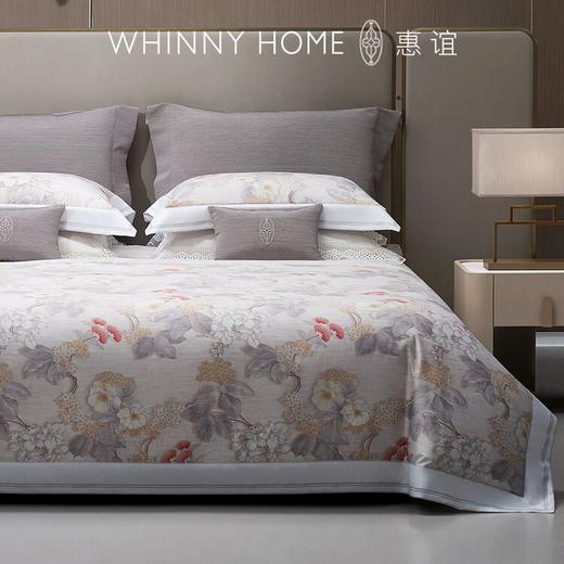 whinny/惠谊  中式素雅100支长绒棉数码印花全棉四件套 沐春 商品图0