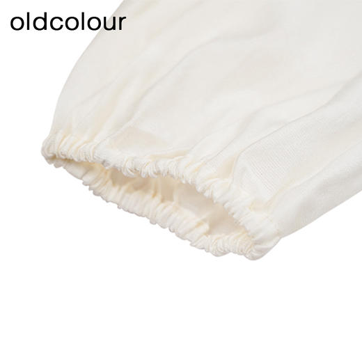 oldcolour法式拼接衬衫秋季新款设计感百搭修身上衣女GO31013021 商品图4