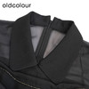 oldcolour网纱小黑裙秋季新款蕾丝拼接A字显瘦连衣裙O31102158 商品缩略图4