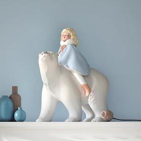 白夜童话《暖熊极光》