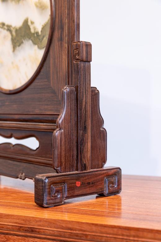 红桥红  家具严选  大红酸枝（交趾黄檀）【酸枝 竖屏风】 商品图6