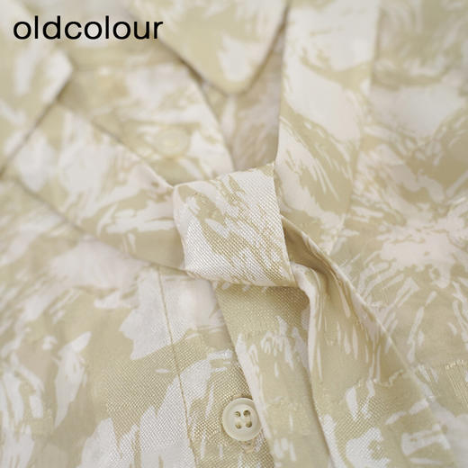 oldcolour休闲长袖衬衫秋季新款宽松显瘦百搭上衣女GO31013860 商品图3