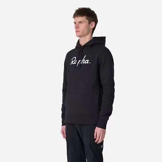 正品Rapha Logo Pullover Hoodie 纯棉连帽套头卫衣 商品图3