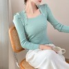 法式别致高级感毛衣女秋冬新款设计感百搭长袖针织衫修身打底衫 商品缩略图0