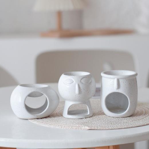 【薰香、精油、蜡烛和灯炉四合一！】创意卡通造型陶瓷薰香精油炉香薰炉精油蜡烛灯炉熏香创造一个舒适、放松的环境lm 商品图4