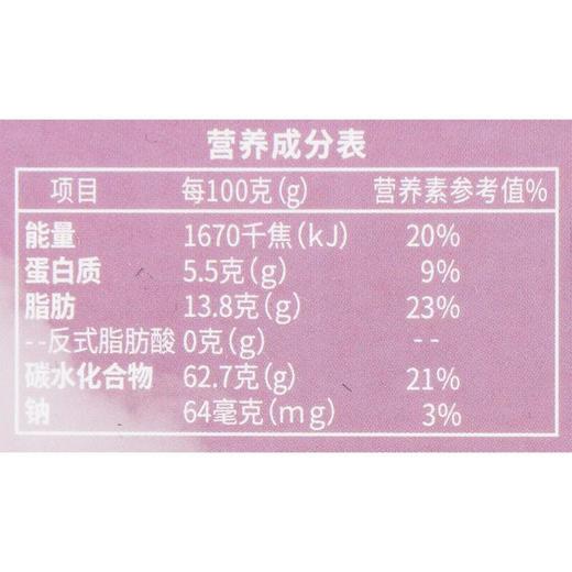 芝士芋泥奇亚籽年轮酥150g 商品图3