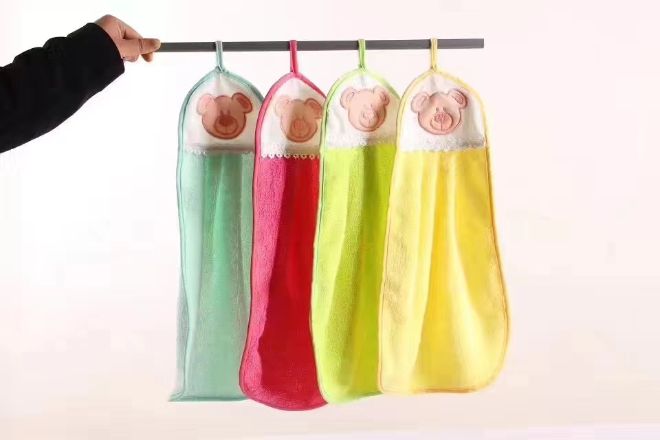 TY竹纤维卡通多功能挂巾3030