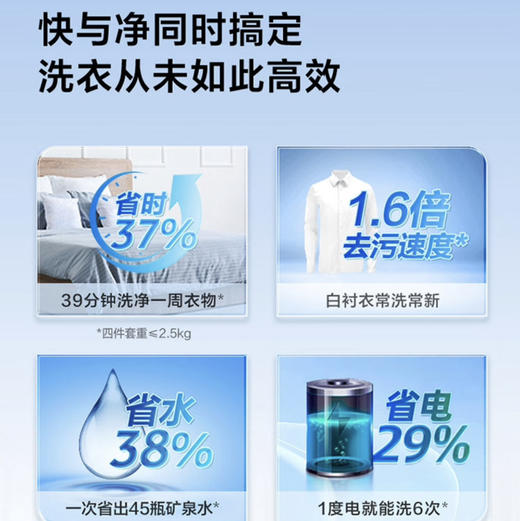 海尔（Haier）洗衣机EG100MATE85S 商品图5