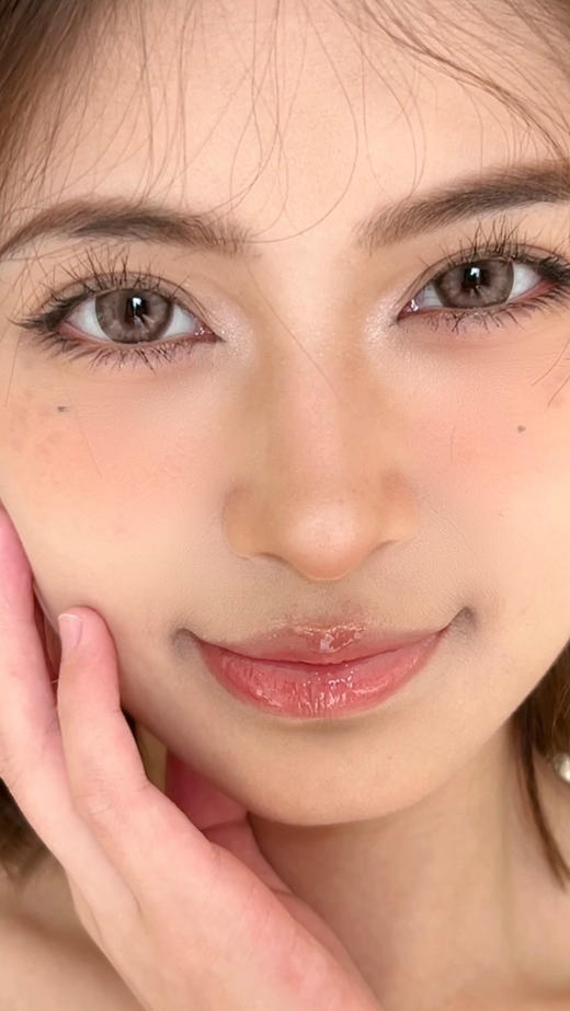 【平价年抛】浅栗驼 springcon 大直径14.5 着色13.9 （同品牌多副更划算 选款色板在详情页）混血美瞳 商品图4