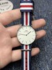 原单DW 经典中性款 36mm 男女皆可佩戴 316L精钢表壳 蓝宝石镜面 帆布表带搭配精钢针扣 表径36mm 商品缩略图1