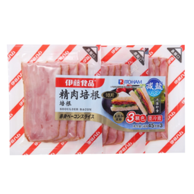 伊藤食品 精肉培根3联包减盐135g