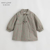 马克珍妮春装新款 女童田园风中长款全棉风衣 儿童外套230066 商品缩略图2