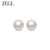 ZEGL天然淡水珍珠耳环女2023年新款耳钉高级感复古12mm14mm大耳饰 商品缩略图2