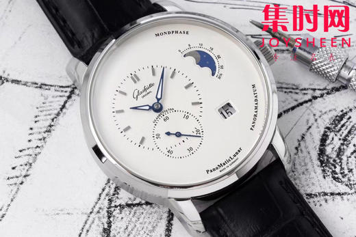 格拉苏蒂 原创偏心系列 AI“德味儿”的腕表———格拉苏蒂原创90偏心大日历 商品图2