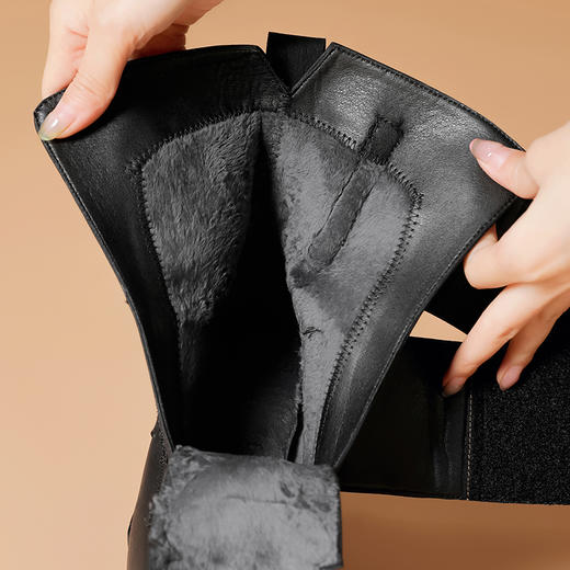 时尚个性，厚底内增高真皮短靴WWX-T3618 商品图4