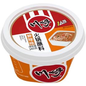 川崎火锅蘸料鲜辣味140g/盒