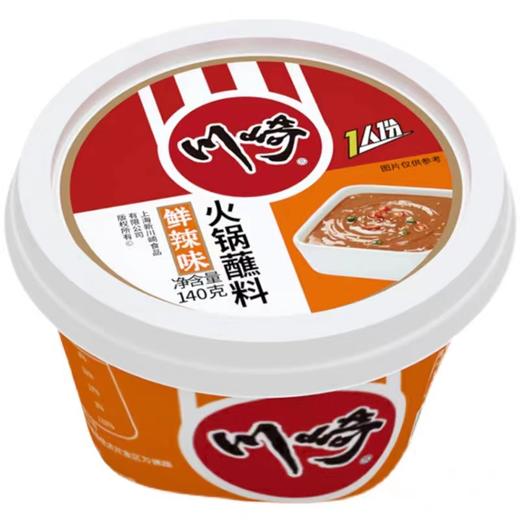 川崎火锅蘸料鲜辣味140g/盒 商品图0