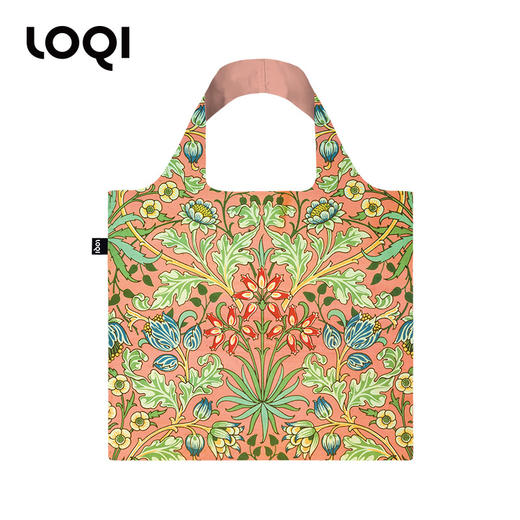 德国LOQI 新品 博物馆系列  反光涂层 时尚艺术环保万用袋 折叠大容量单肩手提购物袋承重40斤防泼水 胡安·米罗  威廉·莫里斯 商品图14