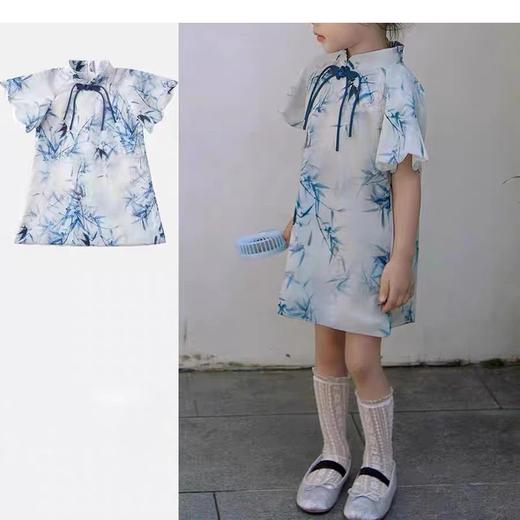 裁缝学苑TS14改良立领旗袍裙纸样儿童中国风裙子女童裁剪衣服样板 商品图4
