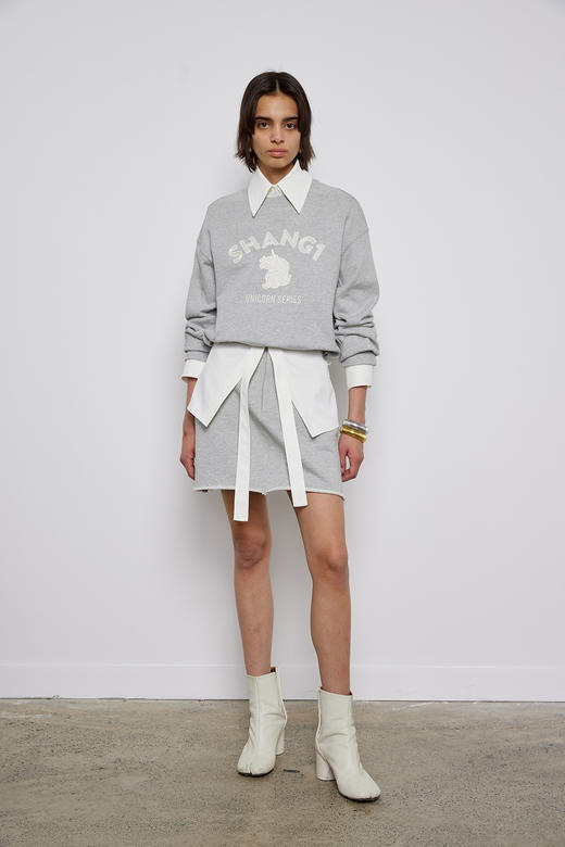 拉链针织半裙 商品图0