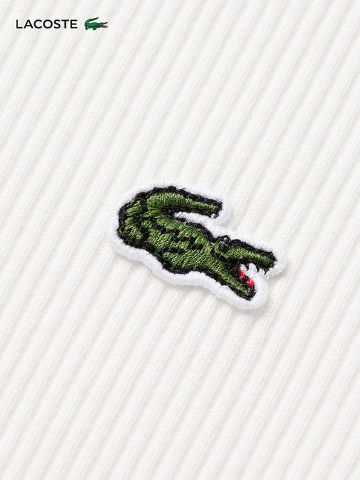 【海南专供价】Lacoste法国鳄鱼女装新款纯色圆领长袖T恤打底衫TF1692-10 商品图3