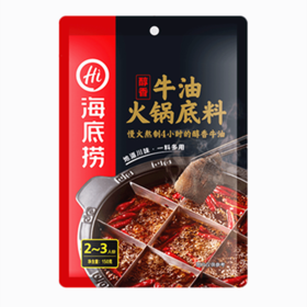 海底捞浓香牛油火锅底料