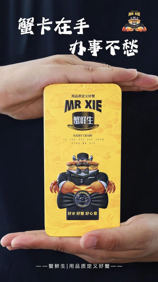 2025‘蟹鲜生’阳澄湖大闸蟹，核心阳澄湖产区，只做高品质大闸蟹！送长辈、领导、亲友，高端大气，商务部备案有保障 商品图1