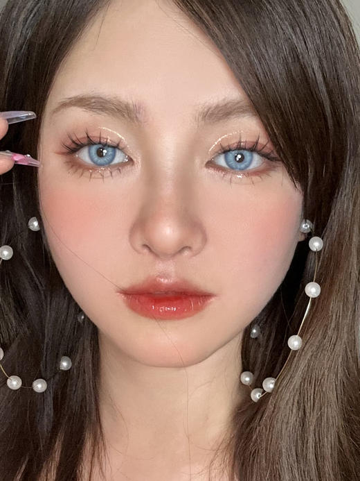 【中直径】Kumicon-伊莎贝蓝-14.2mm【月抛 0-800度 无525/575】 商品图5