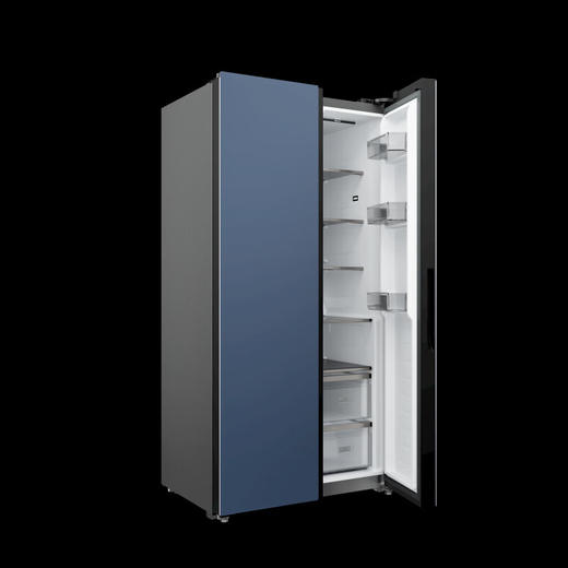 惠而浦/冰箱/BCD-551WDGBWL杜若蓝 商品图1