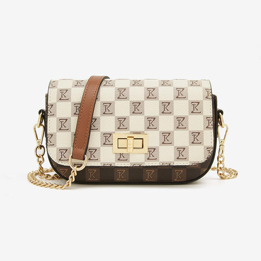 Safiya/索菲娅2023新款手机包小方包女士单肩斜挎女包SF9161006Y 商品图3